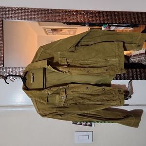 Hurley Cordoroy Green Jacket